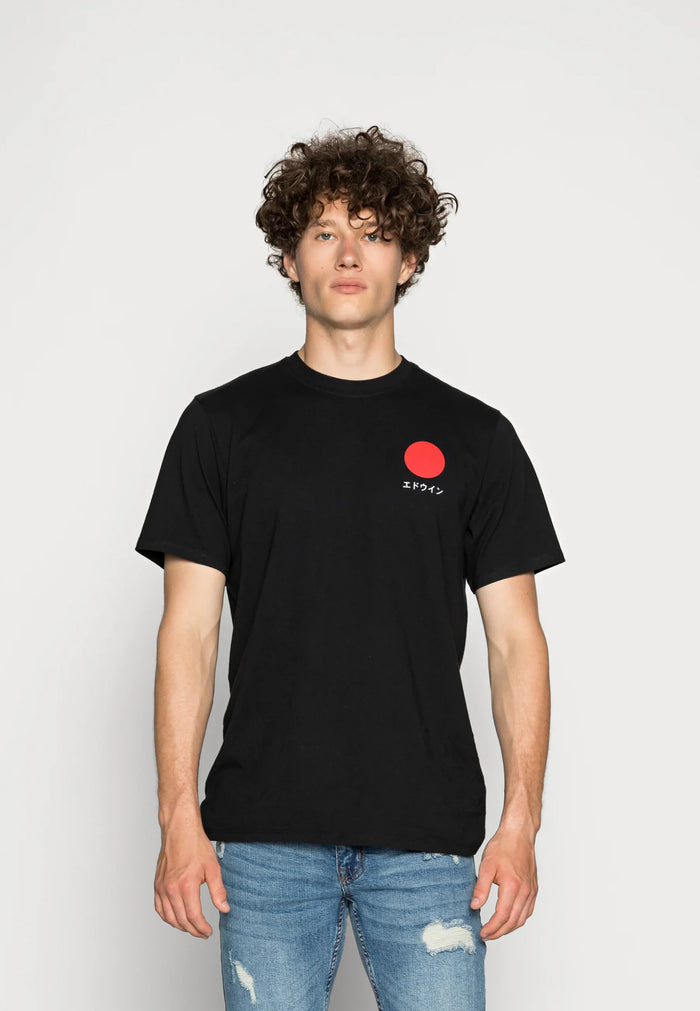 Edwin Japanese Sun T-Shirt Black