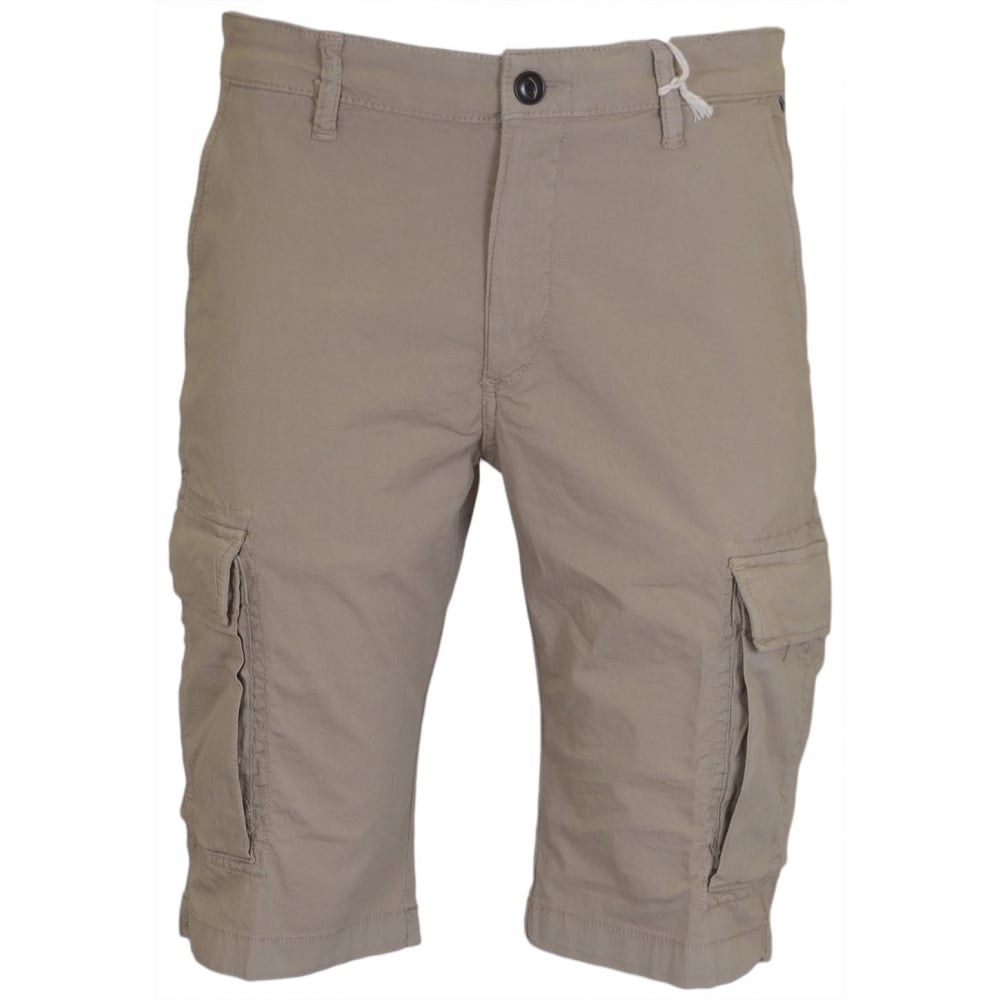 Franklin & Marshall Roberts Cargo Shorts Beige