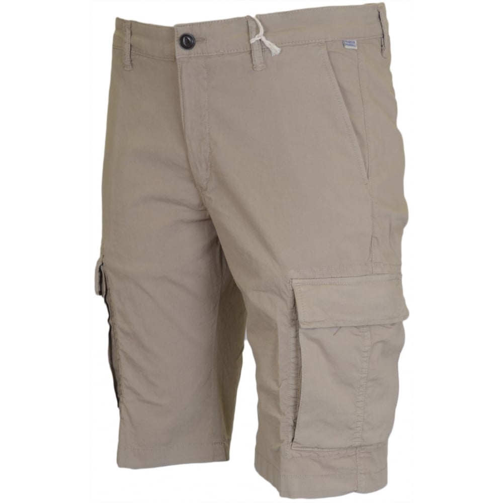 Franklin & Marshall Roberts Cargo Shorts Beige