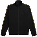 Fred Perry Contrast Tape Track Black / Warm Stone