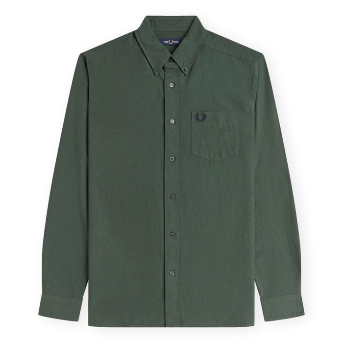 Fred Perry Oxford Shirt Court Green