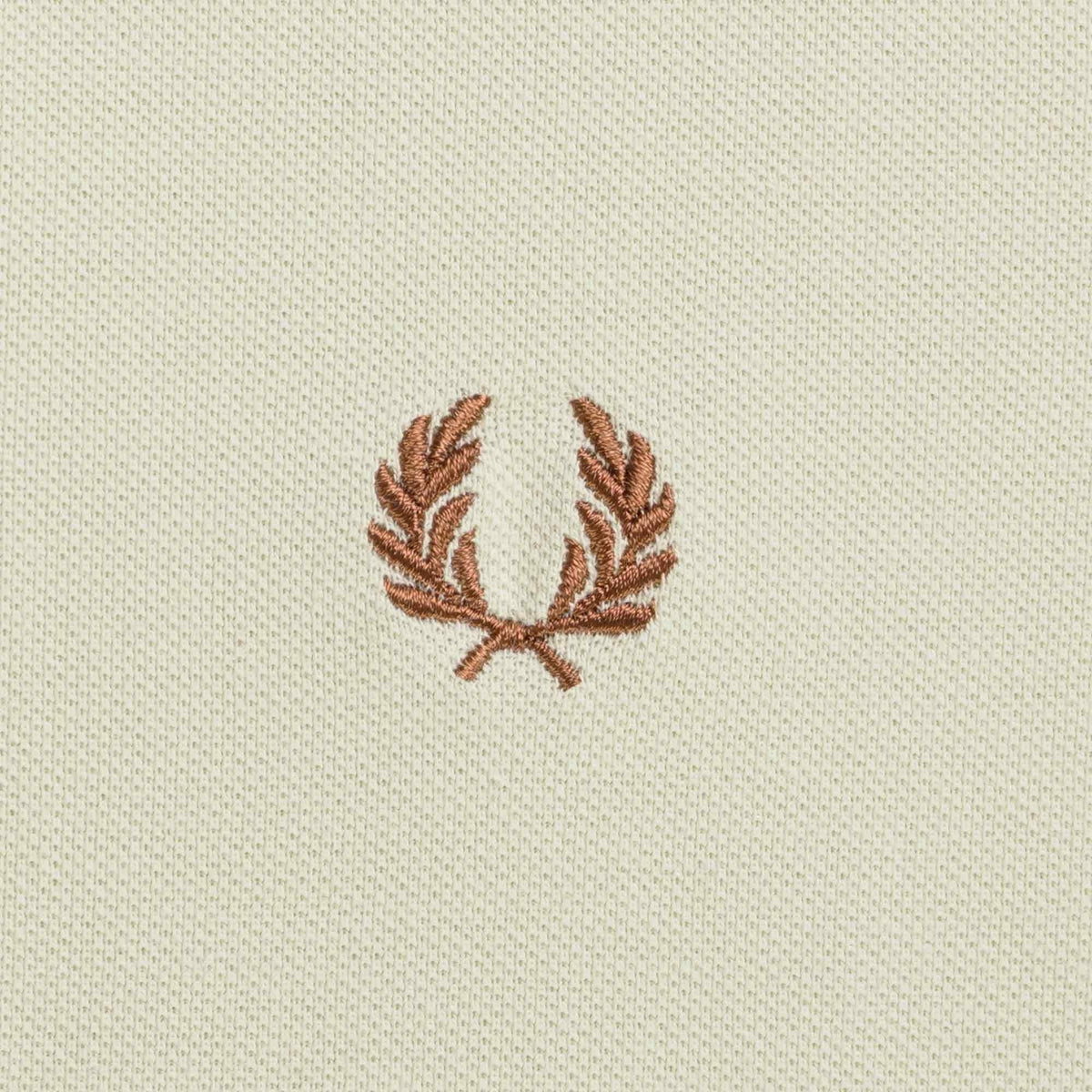 Fred Perry Reissues Original Twin Tipped Polo Oatmeal / Dark Caramel / Whisky Brown