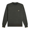 Fred Perry Sudadera Cuello Redondo M7535 Field Green