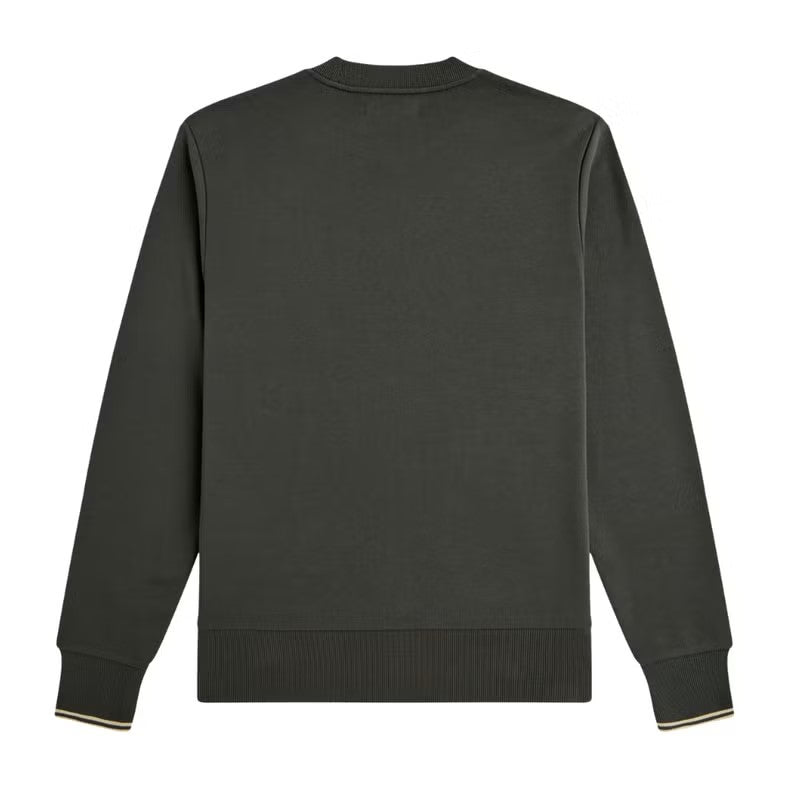 Fred Perry Sudadera Cuello Redondo M7535 Field Green