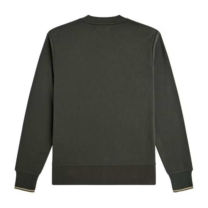 Fred Perry Sudadera Cuello Redondo M7535 Field Green