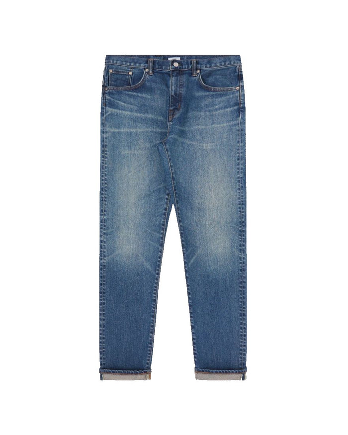Edwin Slim Tapered Jeans L32 Blue Mid Used