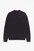 Fred Perry Classic Crew Neck Jumper Grey