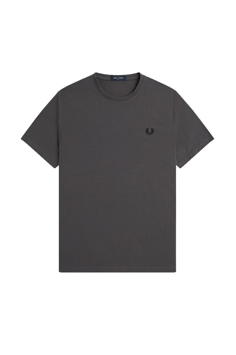 Fred Perry Back Graphic T-Shirt Gunmetal