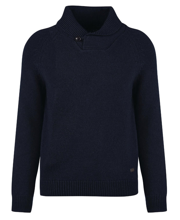 Barbour Gurnard Dock Shawl Collar Sweatshirt Navy