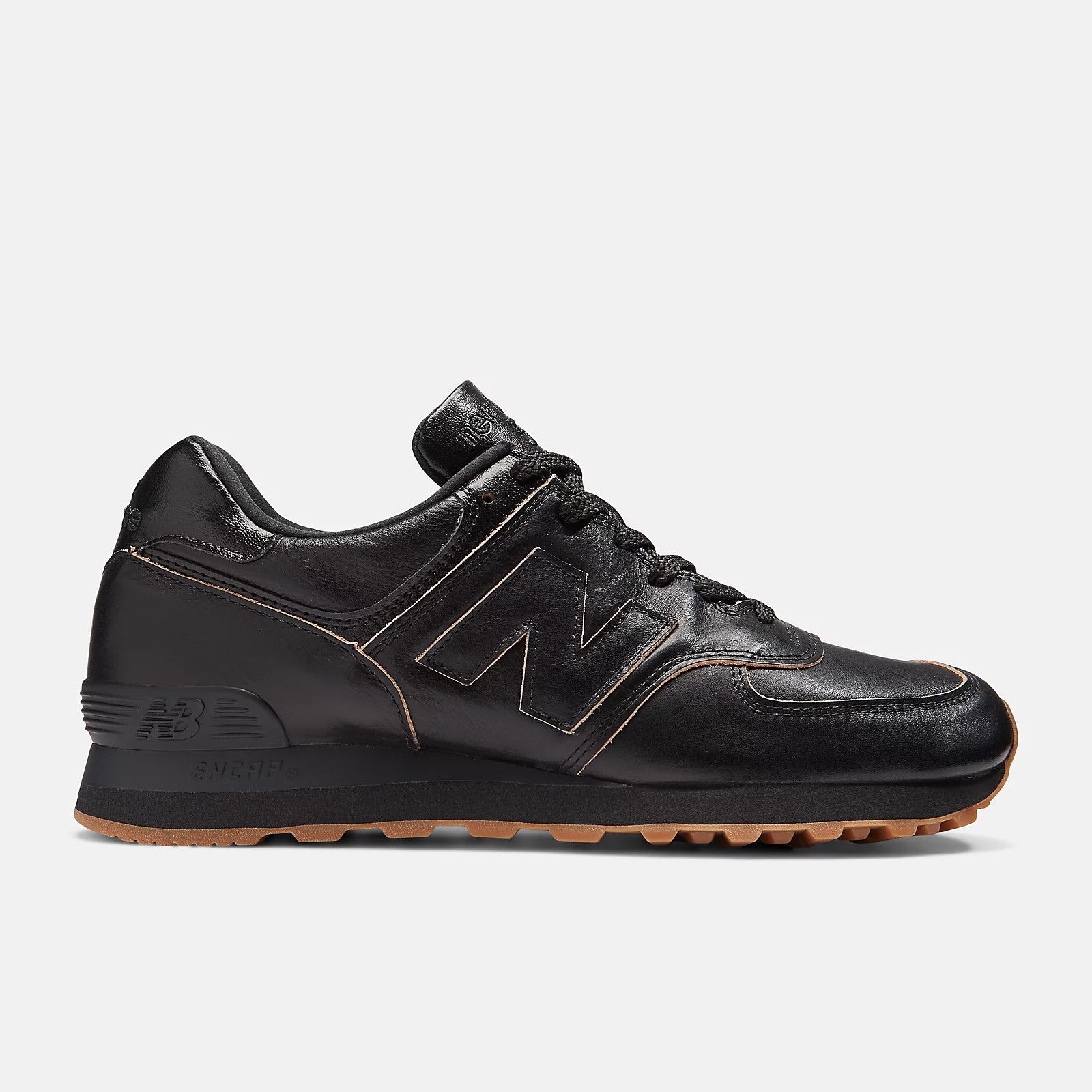 New Balance Made in UK 576 - Biscuit edge leather Black