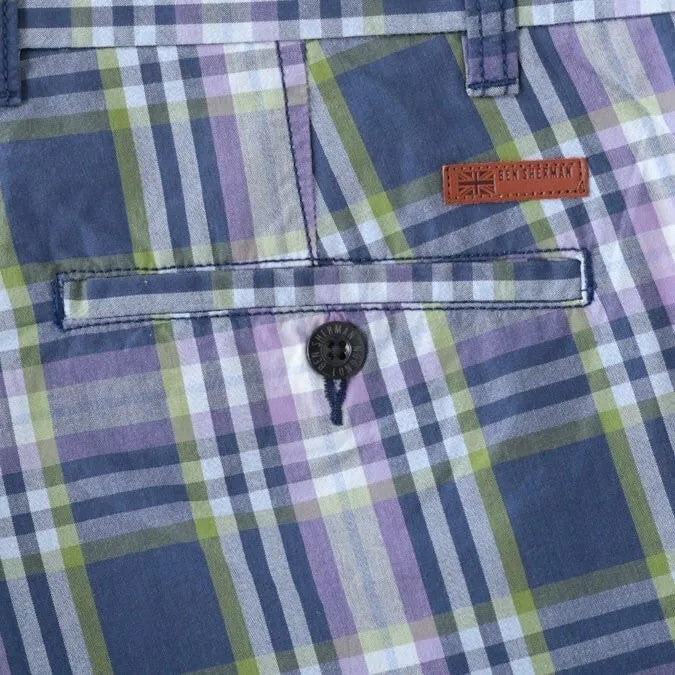 Ben Sherman Short Washed Blue