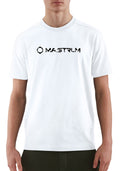 MA.STRUM Cracked Logo Tee Optic White