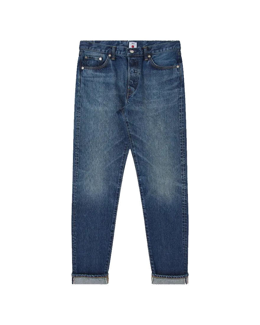 Edwin Slim Tapered Jeans L32 Blue Dark Used