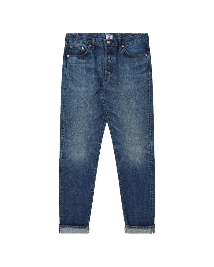 Edwin Slim Tapered Jeans L32 Blue Dark Used