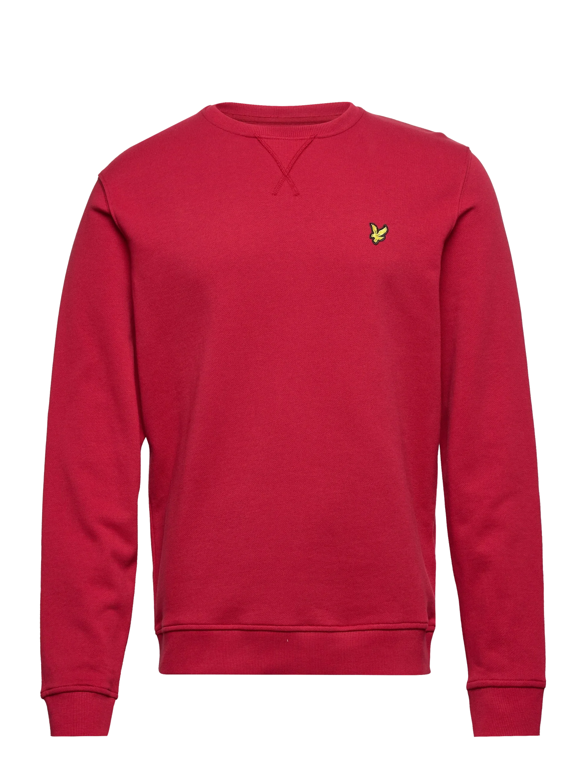 Lyle &amp; Scott Men's Crew Neck Sweatshirt Tunnel Red